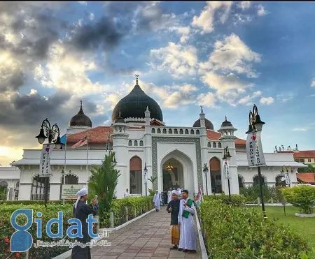 جزیره پنانگ در مالزی, جاذبه های گردشگری جزیره پنانگ, مسجد Kapitan Keling در جزیره پنانگ
