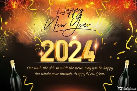 کارت پستال تبریک سال ۲۰۲۴, کارت پستال سال نو مبارک