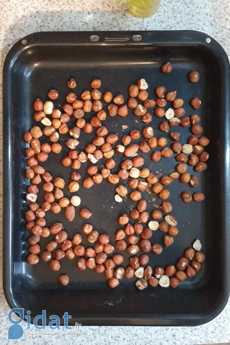 روش شور کردن فندق خام, طرز تهیه فندق بو داده