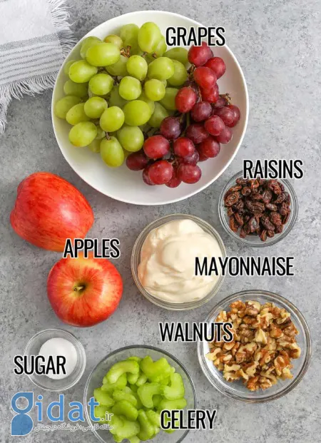 روش نگهداری از سالاد والدورف