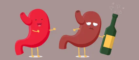 گاستریت الکلی: الکل چگونه بر معده شما تأثیر می گذارد؟