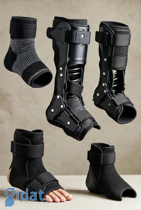 باند کشی مچ پا, مچ بند طبی پا