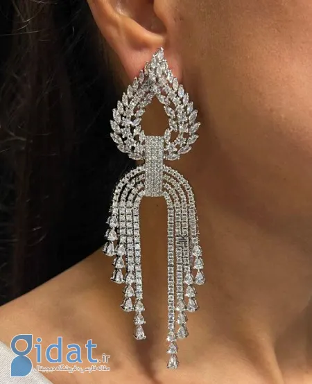 شیک ترین مدل گوشواره لوستری