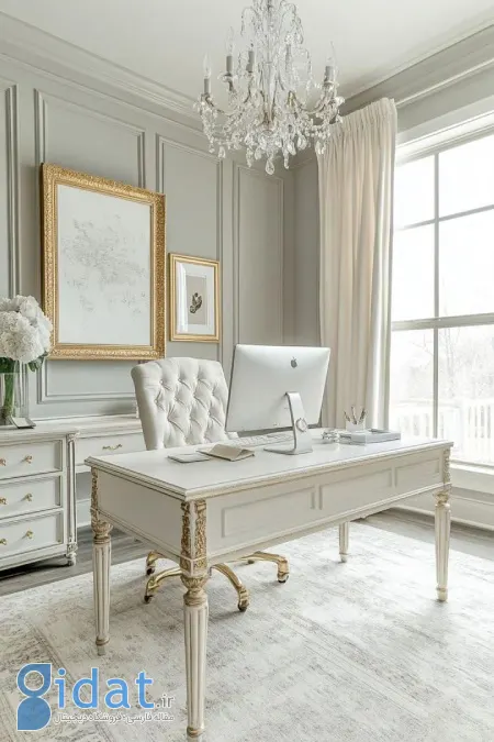جدیدترین دکوراسیون اتاق مدیریت به سبک کلاسیک
