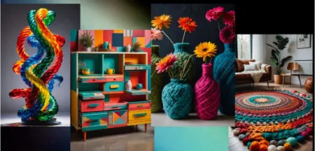 تبدیل زباله به گنج: پروژه‌های هنری بازیافتی شگفت‌انگیز