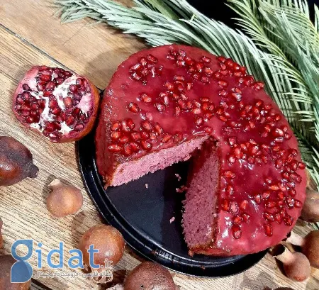 درست کردن کیک انار