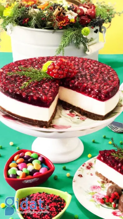 روش های درست کردن کیک انار