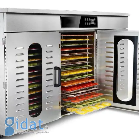 همه چیز در مورد خشک کن های میوه: از خانگی تا صنعتی