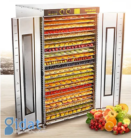 دستگاه خشککن میوه, میوه خشککن
