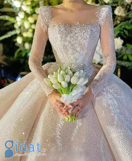 مدل لباس عروس که به شما احساس یک شاهزاده خانم می دهد