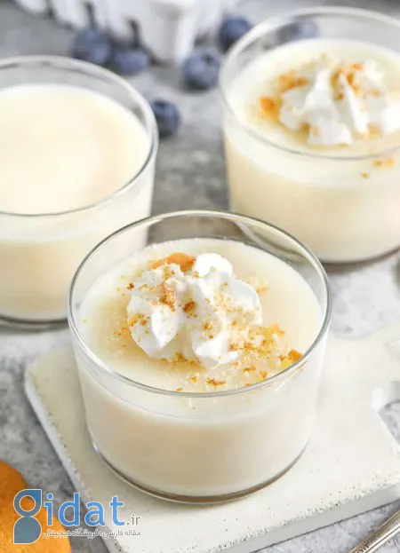 طرز تهیه پودینگ وانیلی، یک دسر آسان و خوشمزه