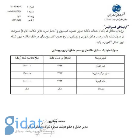 آبونمان تلفن ثابت،اخبار تکنولوژی،خبرهای تکنولوژی