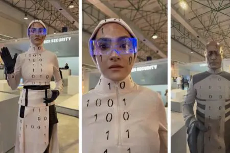 ربات انسان نما یا ربات انسان نما! | طنز تلخ شبه ربات ها در کیش خبرساز شد