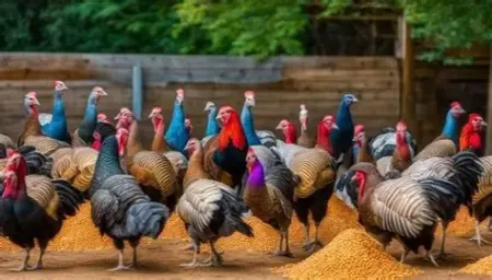 تغذیه بوقلمون: کلید موفقیت در کشاورزی صنعتی و محلی