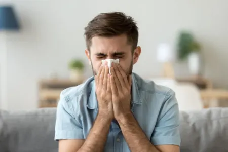 سوزش بینی, احساس سوزش در بینی