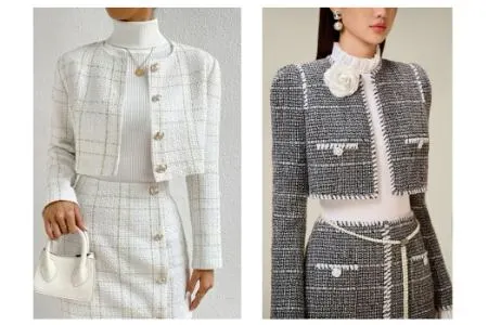 پارچه شانل پاییزه, انواع پارچه شانل