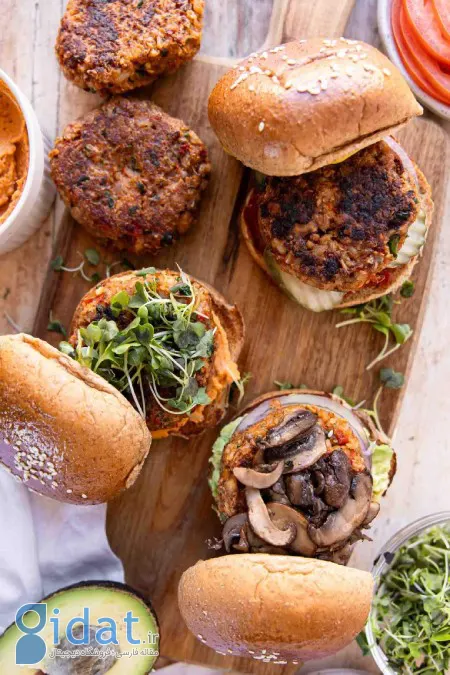 طرز تهیه برگرهای گیاهی