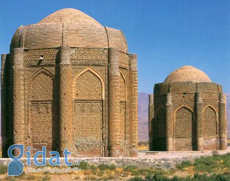 دو برج آجری خرقان