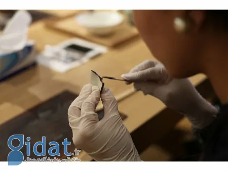 کینتسوگی ژاپنی, ترمیم سفال با طل