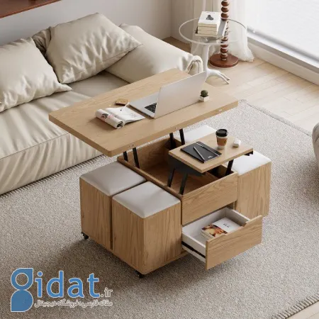 نمونه هایی از مبلمان چند منظوره برای خانه های کوچک