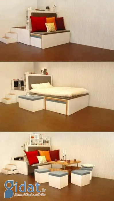 طراحی مبلمان چندمنظوره