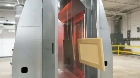 کوره رنگ پودری, کوره پوشش پودری دست دوم