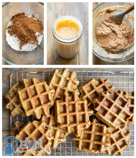 نکاتی برای تهیه وافل کدوحلوایی با پنیر کوتاژ