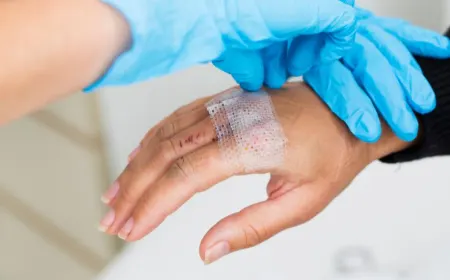 جدا کردن گاز استریل از زخم, استفاده از سرم برای جدا کردن گاز استریل