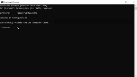 خطای DNS Server is Not Responding, رفع مشکل dns, شستشوی فایل های کش DNS در ویندوز 