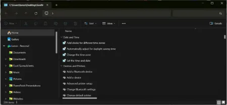 گاد مود ویندوز, نحوه فعال کردن گاد مود ویندوز