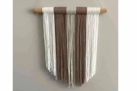 آویز دیواری ساده و شیک, آموزش آویز دیواری با نخ
