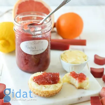 طرز تهیه مربای ریواس و مرکبات