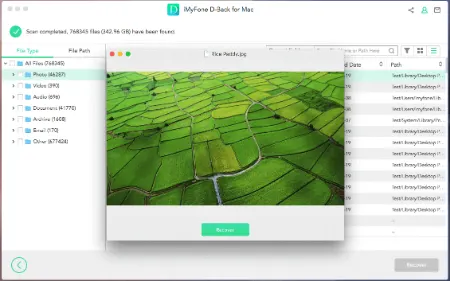 گرفتن اسکرین شات در مک, نرم افزار بازیابی اطلاعات مک