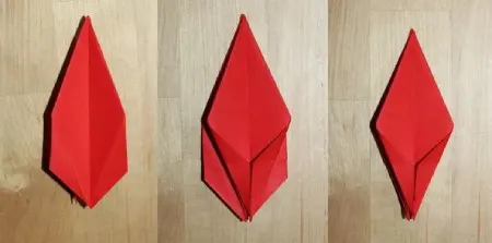 ایده جالب اوریگامی توت فرنگی