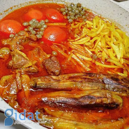 تلخ شدن خورشت بادمجان