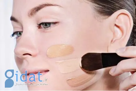 کرم پودر بدون چربی برای پوست چرب