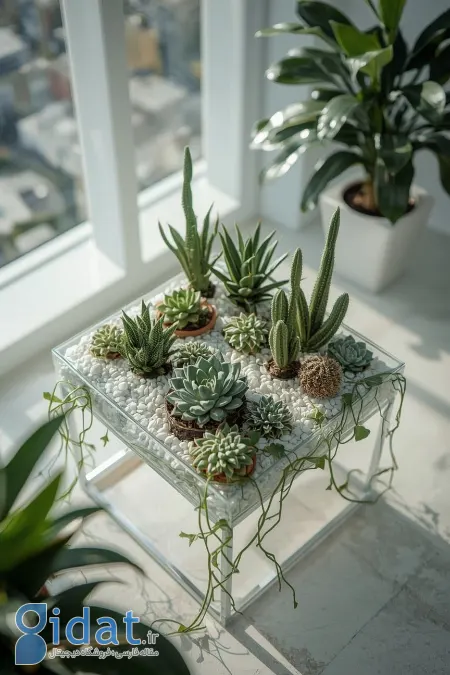 تزیین با کاکتوس, چیدمان کاکتوس