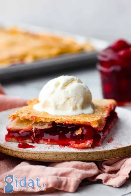 طرز تهیه پای گیلاس، یک دسر کلاسیک آمریکایی