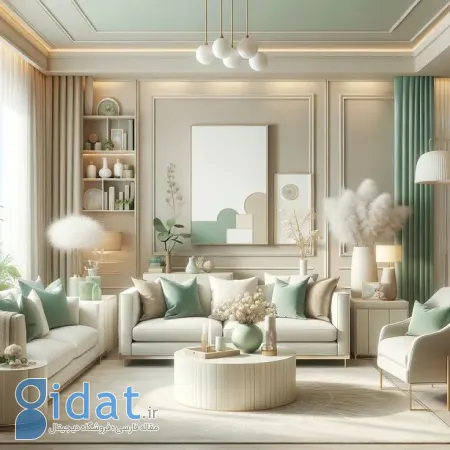 بهترین رنگ ها برای دکوراسیون اتاق نشیمن