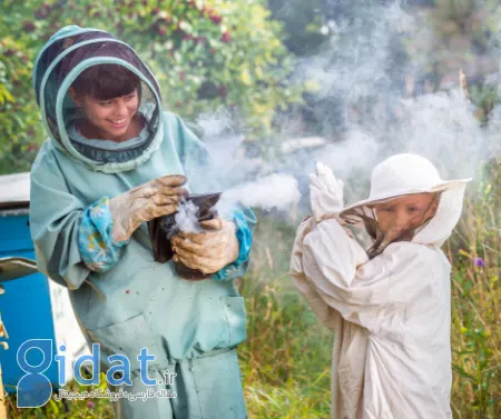 لباس زنبورداری,کلاه و لباس زنبورداری