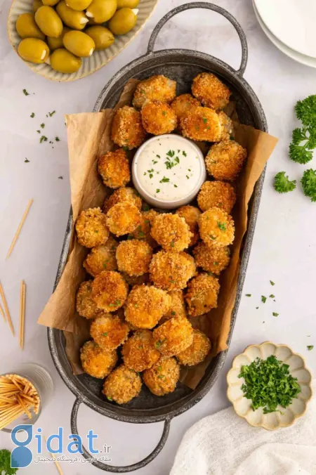 طرز تهیه زیتون پرورده ترد: یک پیش غذای جذاب و خوشمزه
