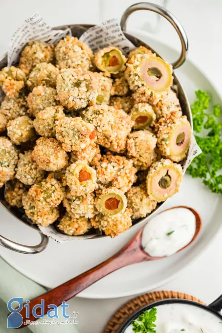 طرز تهیه زیتون سوخاری,زیتون سوخاری ترد