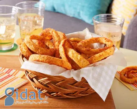 پیاز سرخ شده ترد و طلایی: اسرار یک پیش غذای خوشمزه