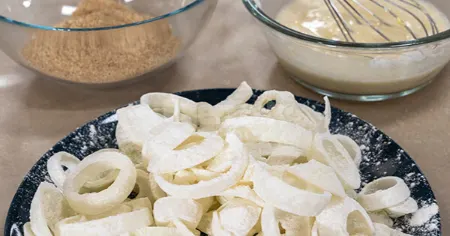 پیاز سوخاری ترد, طرز تهیه پیاز سوخاری