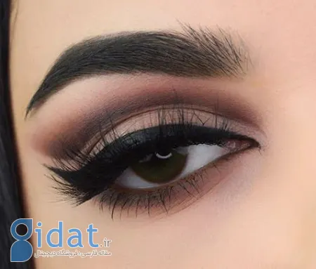 سایه اسموکی برای چشم درشت