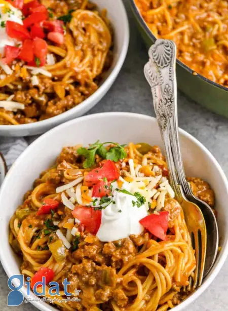 طرز تهیه تاکو اسپاگتی، ترکیبی خوشمزه و خلاقانه