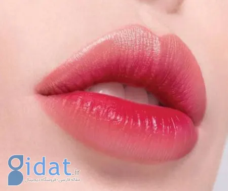 نحوه فیکس کردن رژ لب