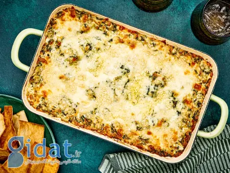 دیپ اسفناج و کنگر فرنگی, طرز تهیه دیپ اسفناج و کنگر فرنگی