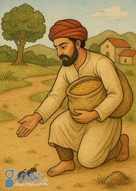 داستان شبلی و مورچه؛ پیامی جاودان از سعدی