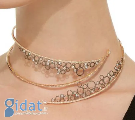 مدل های گردنبند طوق طلا